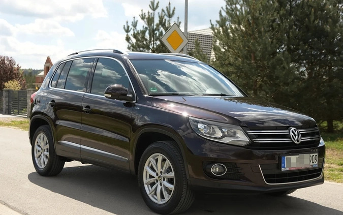 Volkswagen Tiguan cena 59900 przebieg: 182000, rok produkcji 2013 z Lubomierz małe 704